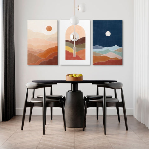 Cuadros más vendidos en lienzo, estilo minimalista y moderno para decoración de pared – Intuitivo