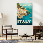 Cuadro decorativo Italia – Encanto mediterráneo en la Costa Amalfitana