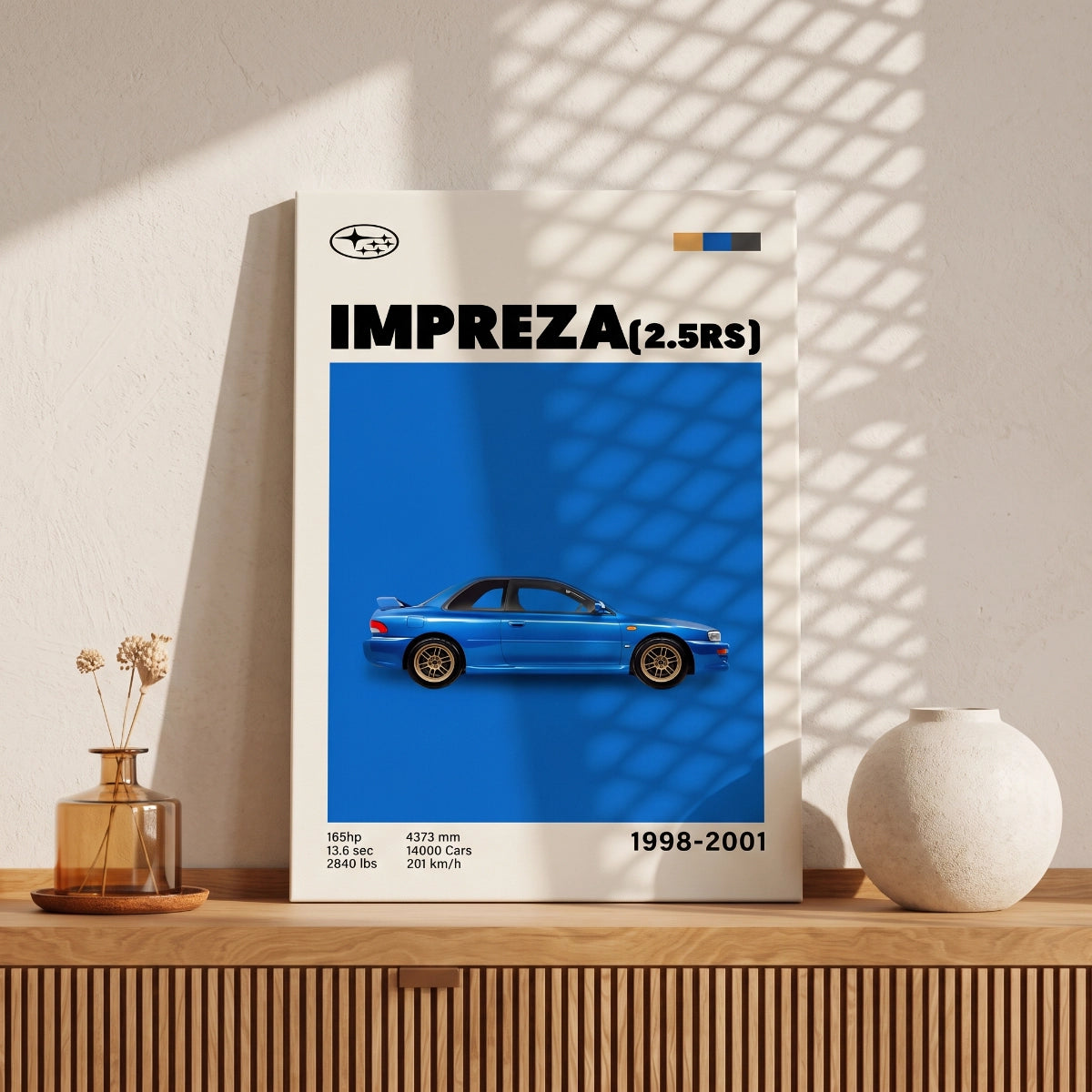 Cuadro Subaru Impreza 2.5RS (1998-2001)