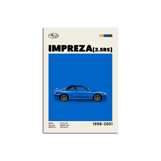 Cuadro Subaru Impreza 2.5RS (1998-2001)
