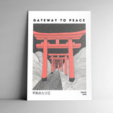 Cuadro decorativo Puerta De Paz - Estilo japonés