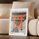 Cuadro decorativo Puerta De Paz - Estilo japonés