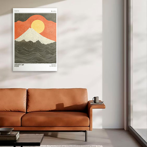 Cuadro decorativo Alma De Fuji - Estilo japonés