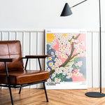 Cuadro decorativo Viviendo Con Flores - Estilo japonés