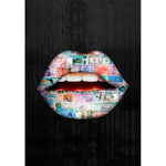Tríptico Cuadros Decorativos Labios.