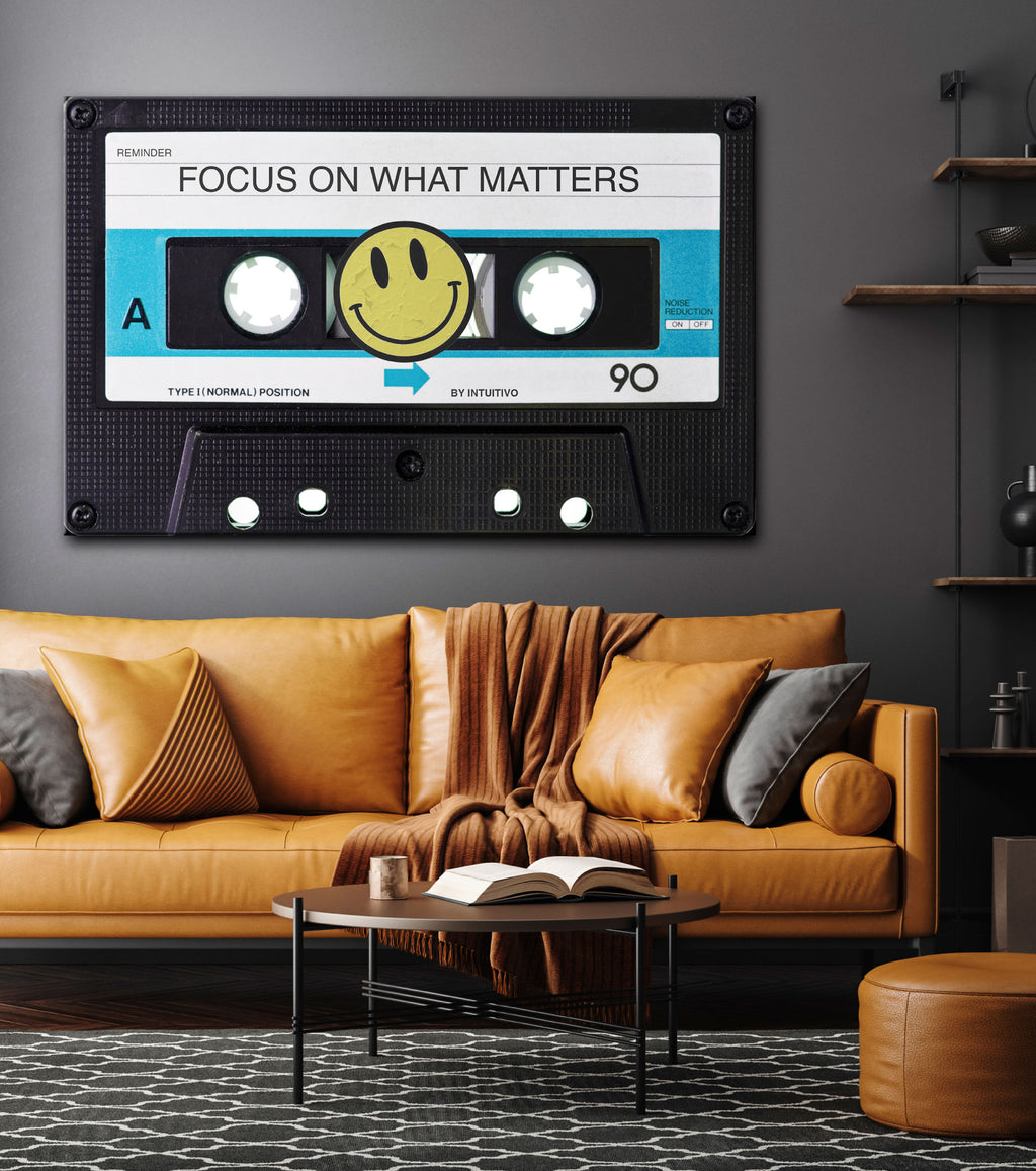 Cuadro Decorativo - Focus On What Matters