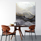 Cuadro Decorativo - Mármol Dorado Gris